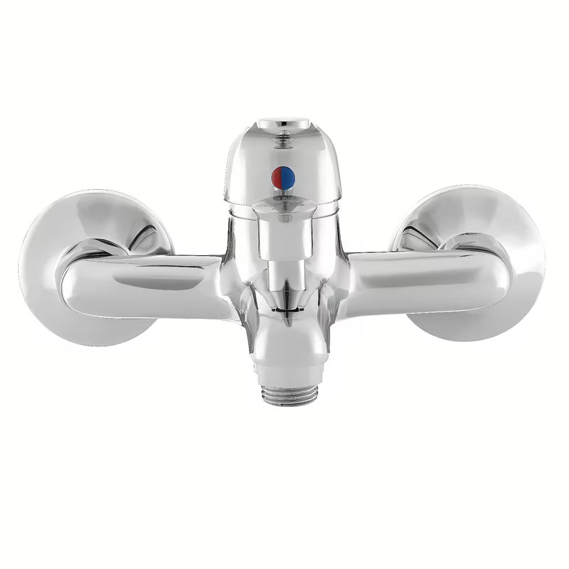Jednoručna Baterija zidna miješalica za kadu Multi u kromiranoj izvedbi sa zaobljenim dizajnom