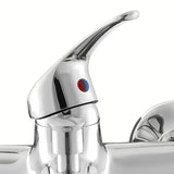 Jednoručna Baterija zidna miješalica za kadu Multi u kromiranoj izvedbi sa zaobljenim dizajnom