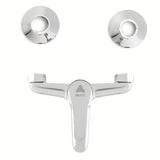 Jednoručna Baterija zidna miješalica za kadu Multi u kromiranoj izvedbi sa zaobljenim dizajnom