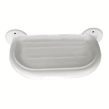 Bijela zidna posuda za sapun Multi s elegantnim zaobljenim dizajnom