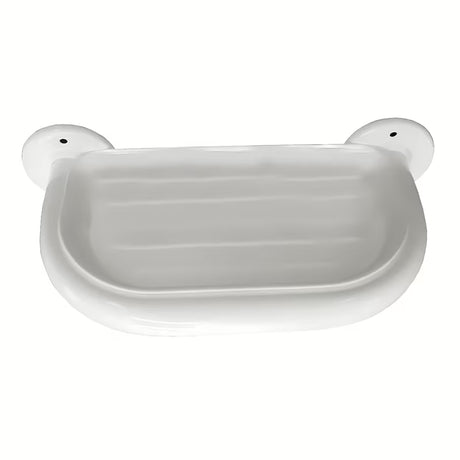 Bijela zidna posuda za sapun Multi s elegantnim zaobljenim dizajnom