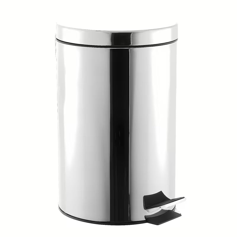 Kromirani kanta za otpad Multi s tehnologijom soft Close i uklonjivom posudom u sjajnoj izvedbi.