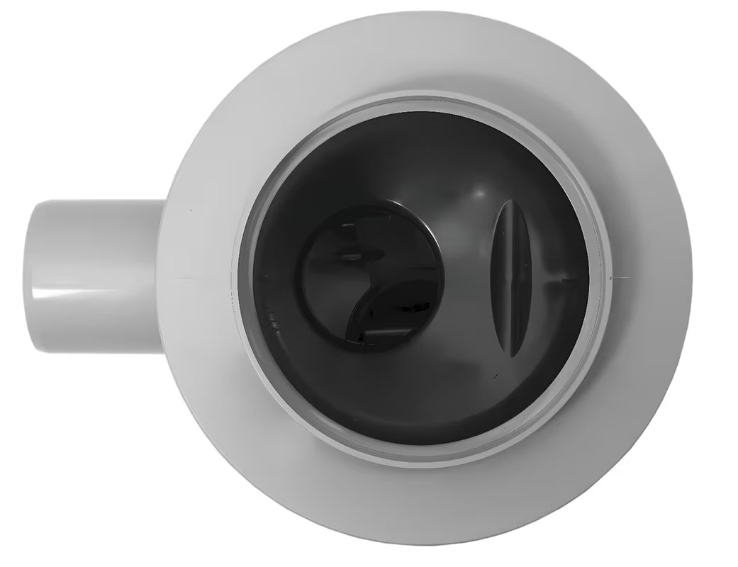 Bijeli podni sifon/slivnik Multi pro za ugradnju pločice s odvodom DN50 i nepovratnom klapnom