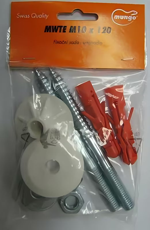 Set za pričvršćivanje umivaonici kao montažni paket za ugradnju pro ili ormarići s umivaonikom.