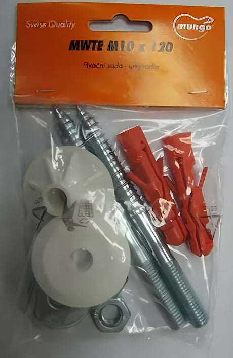 Set za pričvršćivanje umivaonici kao montažni paket za ugradnju pro ili ormarići s umivaonikom.