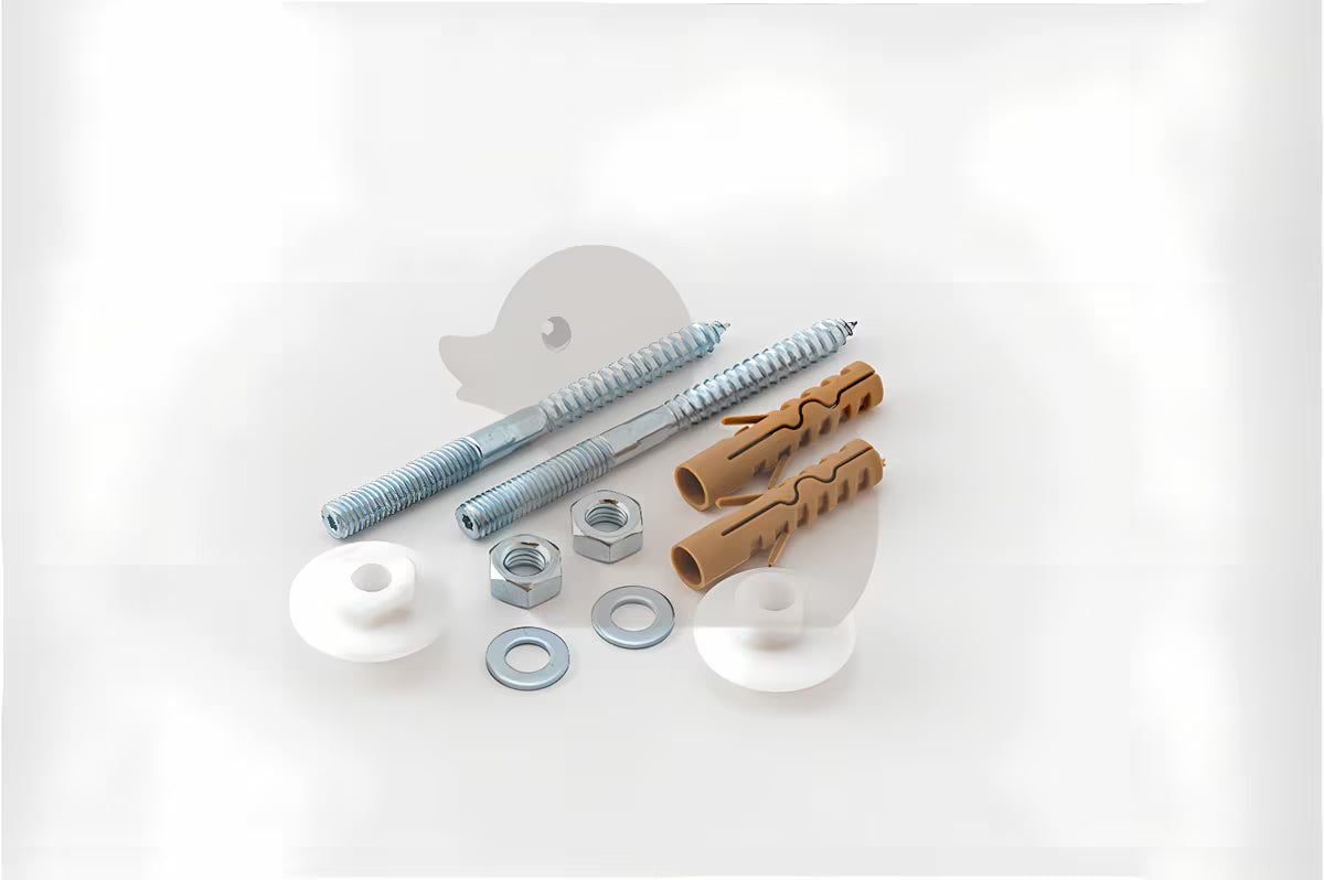 Set za pričvršćivanje umivaonici kao montažni paket za ugradnju pro ili ormarići s umivaonikom.