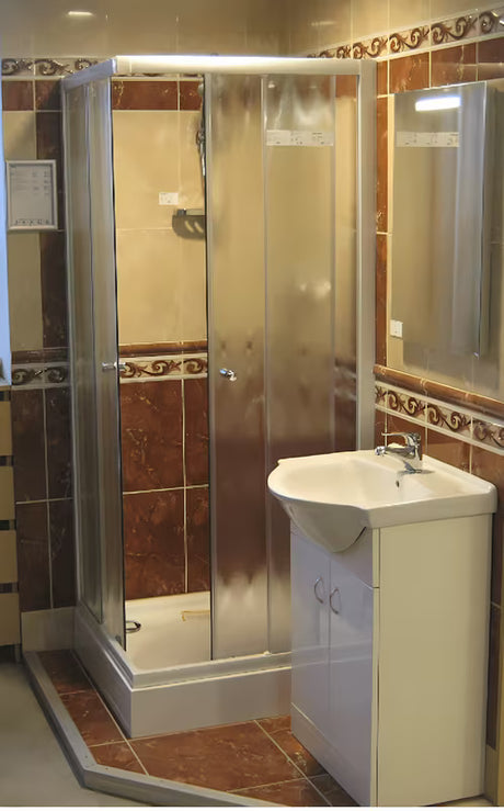 Bijela ormarić s umivaonikom Multi Pro 61x50x85 cm s lakiranim bočnim i prednjim plohama