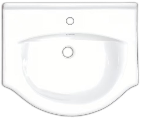 Bijela ormarić s umivaonikom Multi Pro 61x50x85 cm s lakiranim bočnim i prednjim plohama