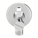 Kromirani kutni ventil s integriranim filtrom pro priključak miješalice za umivaonik ili WC školjke