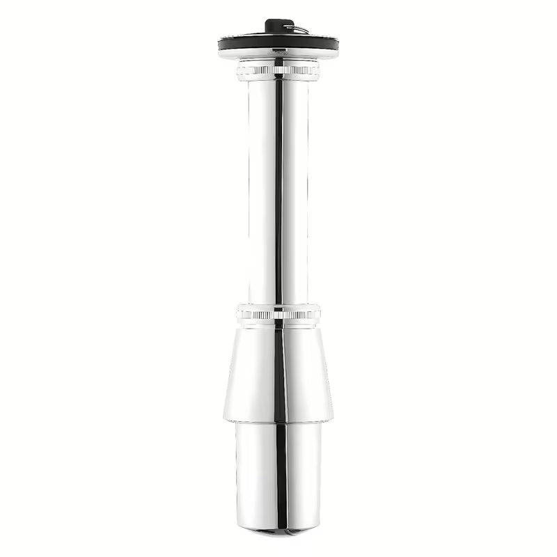 Dizajnerski sifon za umivaonik pro umivaonik u izvedbi chrome promjera 32 mm.