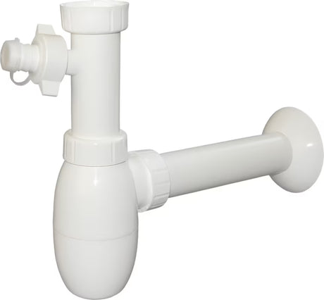 Bijeli sifon za sudoper sifon SIKO Multi 6/4x50 s priključkom bez dovoda