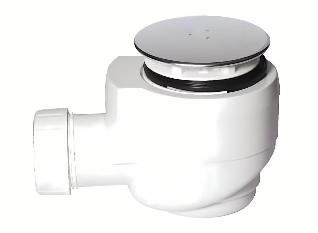 Praktični sifon za tuš kadu SIKO Chrome pro odvod 50 mm s gornjim čišćenjem