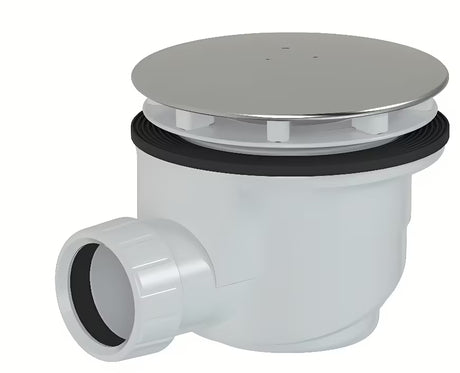 Sifon Multi ke za tuš kadu 90 mm s kromiranim pokrovom i gornjim čišćenjem