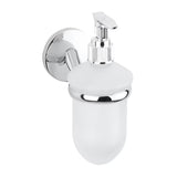 Elegantni dozator sapuna Multi Simple u izvedbi chrome pro za svakodnevnu upotrebu u kupaonici.