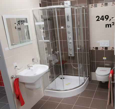 Set kupaonskih dodataka Multi Simple u izvedbi chrome s bezvremenskim jednostavnim dizajnom