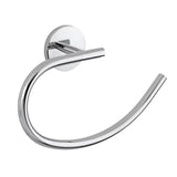 Kromirani držač ručnika Multi Simple s jednostavnim bezvremenskim dizajnom za kupaonicu.