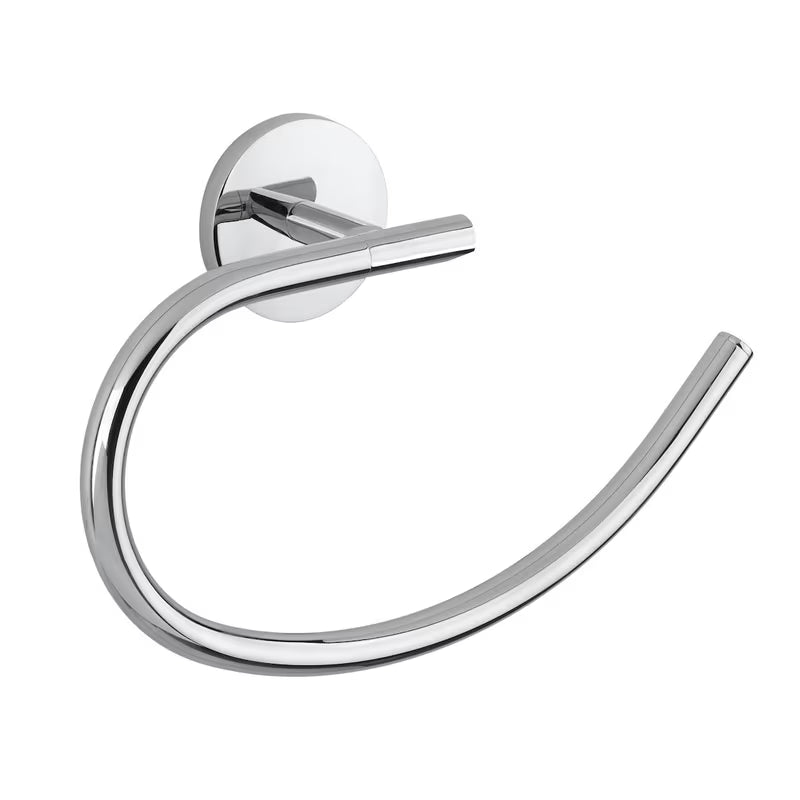 Kromirani držač ručnika Multi Simple s jednostavnim bezvremenskim dizajnom za kupaonicu.