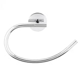 Kromirani držač ručnika Multi Simple s jednostavnim bezvremenskim dizajnom za kupaonicu.