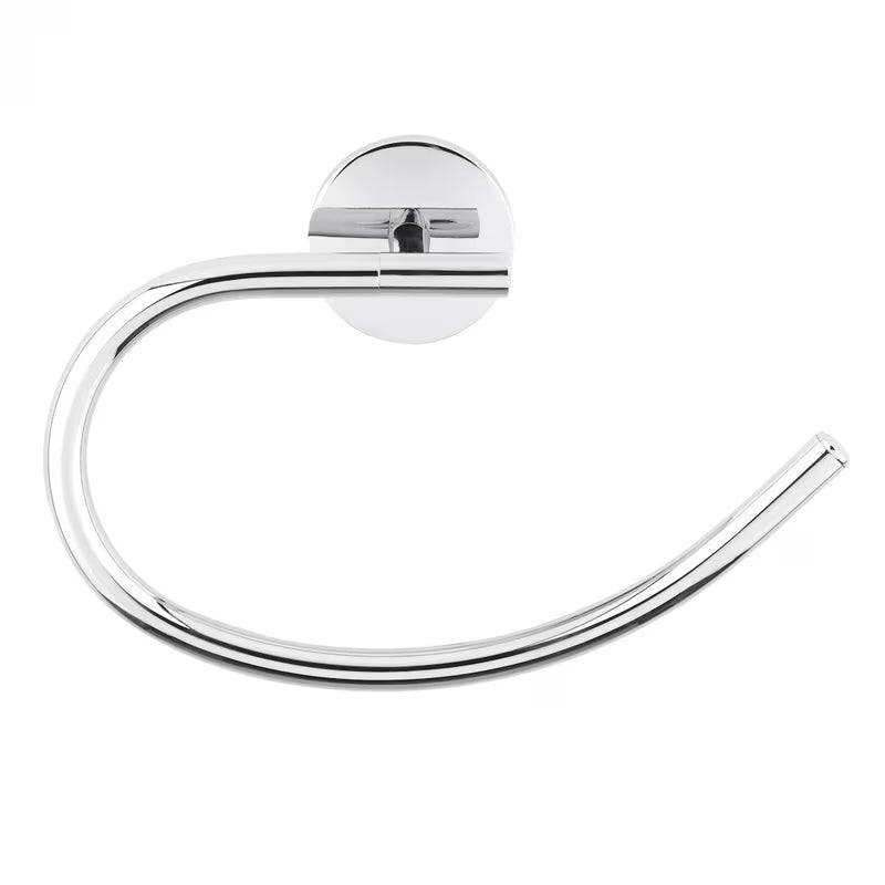 Kromirani držač ručnika Multi Simple s jednostavnim bezvremenskim dizajnom za kupaonicu.