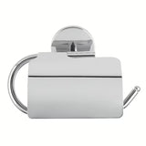 Kromirani držač toaletnog papira s poklopcem Multi Simple u jednostavnom bezvremenskom dizajnu.