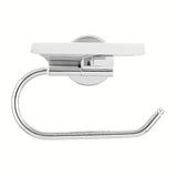 Kromirani držač toaletnog papira s poklopcem Multi Simple u jednostavnom bezvremenskom dizajnu.