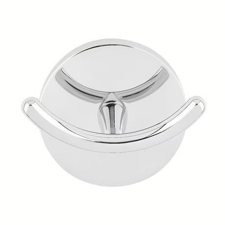 Kromirani dvostruka kuka Multi Simple jednostavnog, bezvremenskog dizajna za kupaonicu.