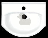 Ormarić s umivaonikom Multi Simple 55 cm u dekoru breze za manju kupaonicu.