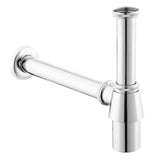 Dizajnerski sifon za umivaonik SIKO Multi u izvedbi chrome pro umivaonik promjera 32 mm.