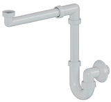 SIKO Multi sifon za umivaonik za kupaonski namještaj pro za uštedu prostora, 5/4 matica x 40 mm