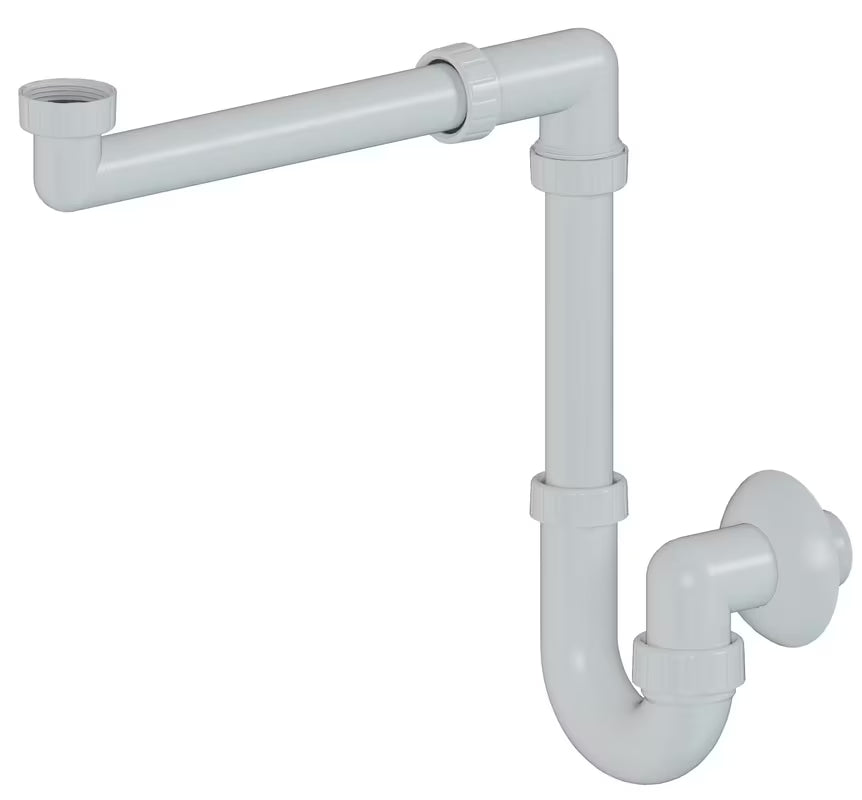 SIKO Multi sifon za umivaonik za kupaonski namještaj pro za uštedu prostora, 5/4 matica x 40 mm