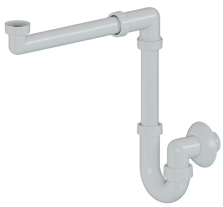 SIKO Multi sifon za umivaonik za kupaonski namještaj pro za uštedu prostora, 5/4 matica x 40 mm