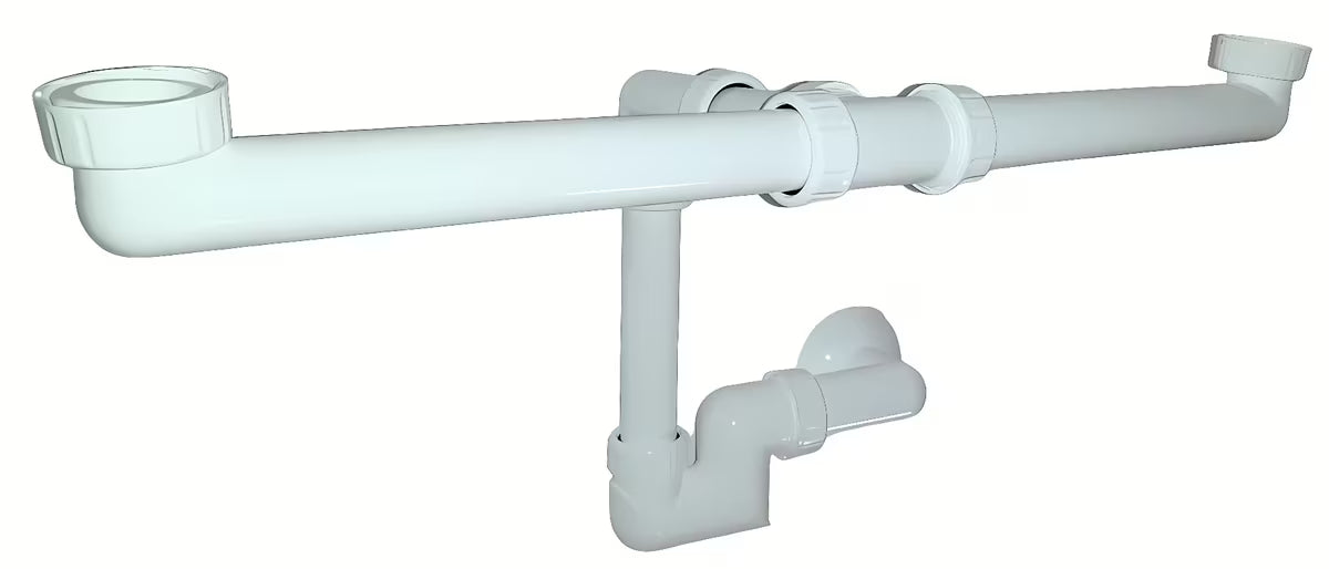 Dvostruki sifon za umivaonik SIKO Multi za namještaj pro priključak 5/4 i 6/4