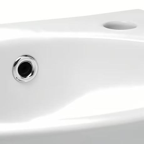 Bijeli keramički mali umivaonik Multi 35x28 cm s otvorom za pro slavinu desno