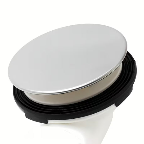 Nehrđajući odljevno preljevna garnitura za kadu SIKO Multi s upravljačkim kotačićem i ClickClack čepom