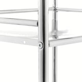 Praktični kupaonski na kotačima kolica s tri razine u izvedbi Chrome