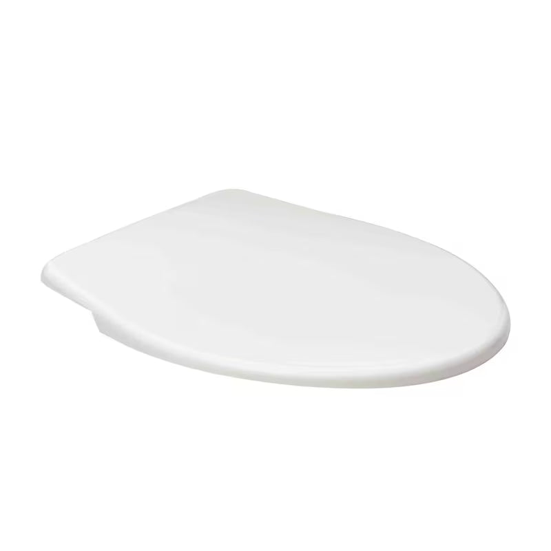 Bijelo WC daska Multi Lyra Plus od termoplasta s plastičnim šarkama i skrivenim pričvršćenjem