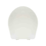 Bijelo WC daska Multi Lyra Plus od termoplasta s plastičnim šarkama i skrivenim pričvršćenjem