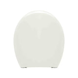 Bijela WC daska Multi Universal od termoplasta s plastičnim šarkama i skrivenim pričvršćenjem.