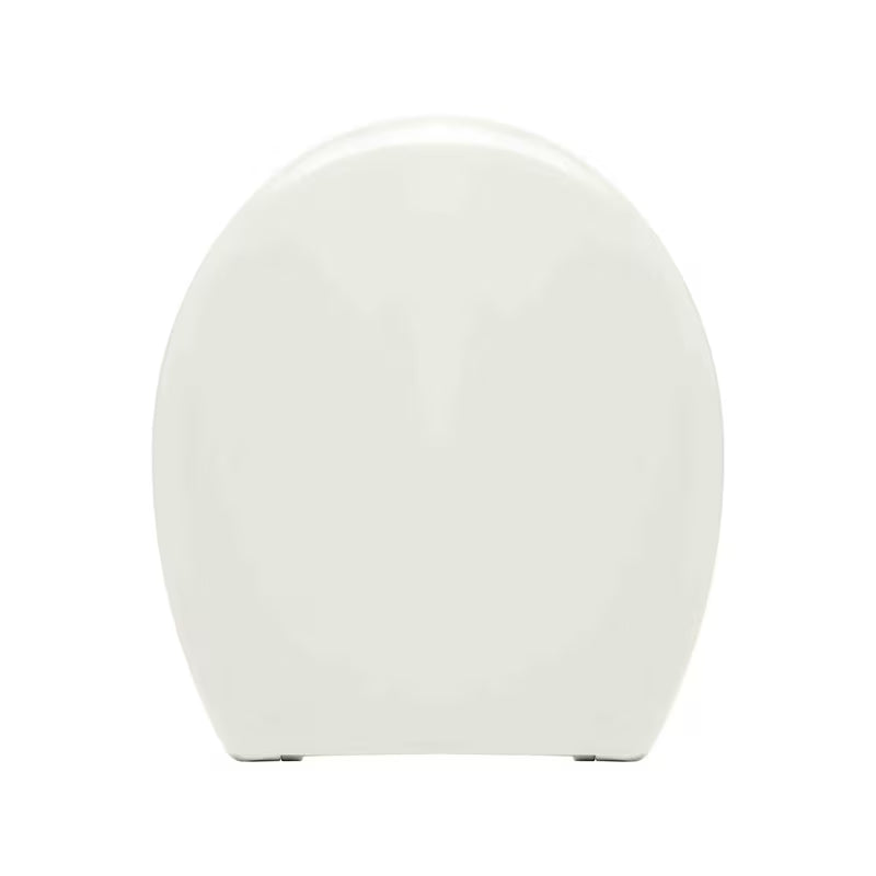 Bijela WC daska Multi Universal od termoplasta s plastičnim šarkama i skrivenim pričvršćenjem.