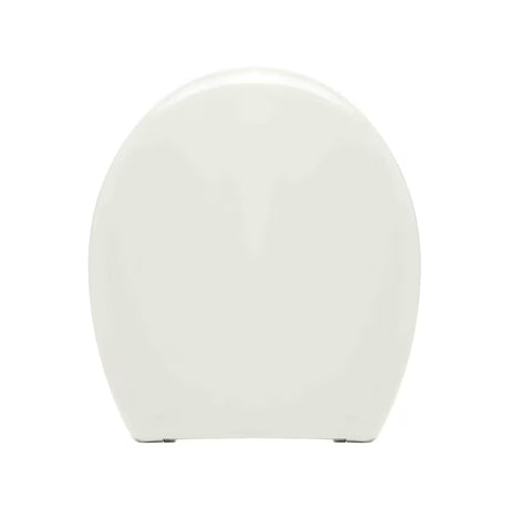 Bijela WC daska Multi Universal od termoplasta s plastičnim šarkama i skrivenim pričvršćenjem.