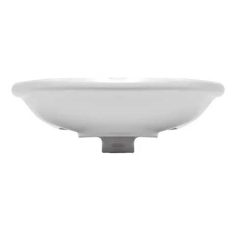 Bijeli viseće keramički umivaonik Multi 50 x 39,5 cm s otvorom pro za slavinu u sredini