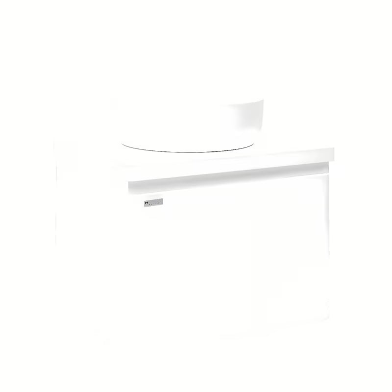 Bijela viseća ormarić ispod umivaonika Naturel Ancona 60x46 cm sa sjajnom površinom