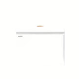 Bijela viseća ormarić ispod umivaonika Naturel Ancona 60x46 cm sa sjajnom površinom