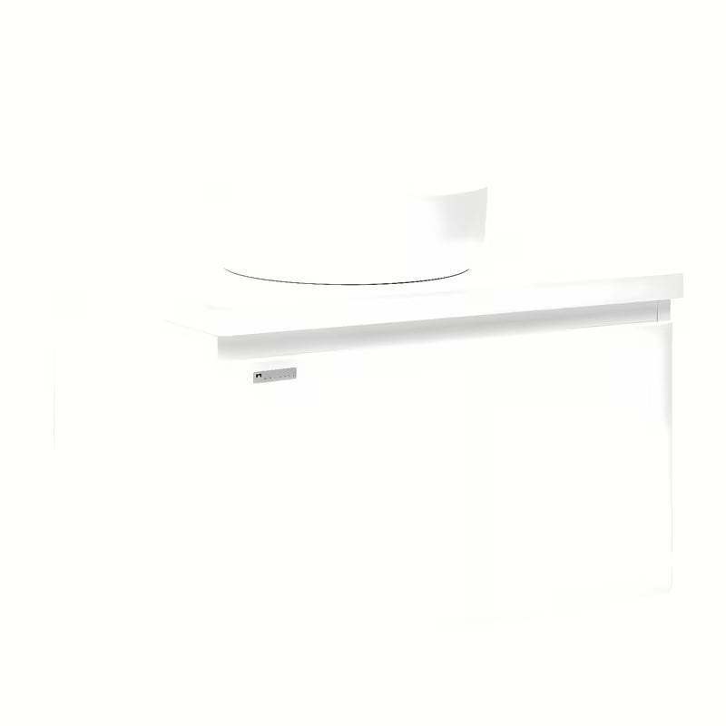 Viseća ormarić ispod umivaonika Naturel Ancona 80x46 cm, bijela, sa sjajnom površinom