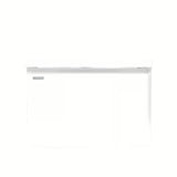 Viseća ormarić ispod umivaonika Naturel Ancona 80x46 cm, bijela, sa sjajnom površinom