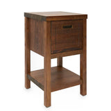 Kupaonski ormarić Naturel Country 40x40x72,5 cm od masivnog drva u nijansi palisandra