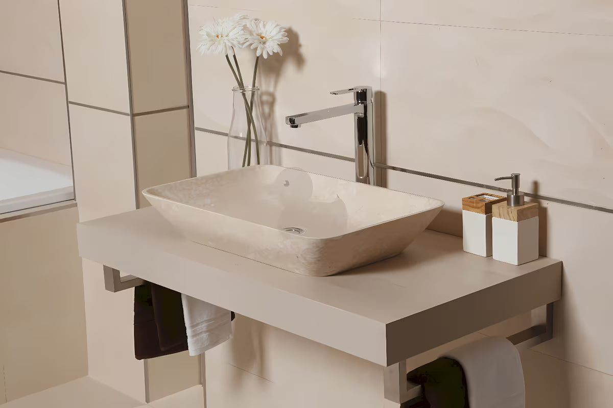 Ploča za umivaonik Naturel Dolce u dekoru akacije pro umivaoničku posudu