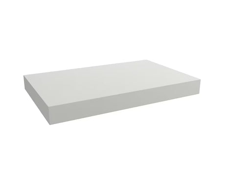 Naturel Dolce viseća ploča za umivaonik 80x50x8 cm u mat bijeloj boji (white matt)