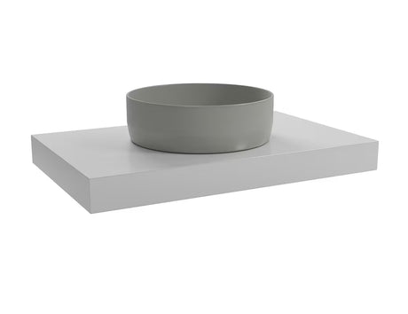 Viseća ploča za umivaonik Naturel Dolce 80x50x8 cm u boji glossy white