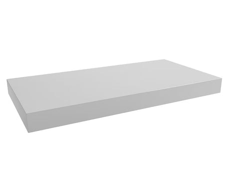 Viseća ploča za umivaonik Naturel Dolce u boji glossy white, dimenzija 100x8x50 cm.